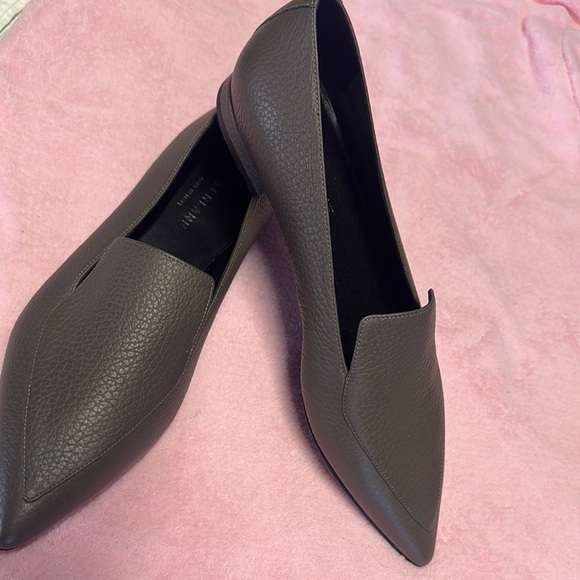 Everlane Brown Textured Leather Flats - Picture 2 of 7